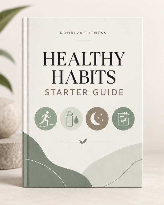 Healthy Habits Starter Guide digital ebook cover